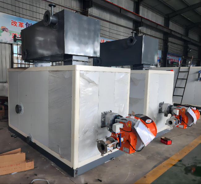 多臺模塊式燃油燃氣熱水鍋爐用于新疆和田地區(qū)邊疆部隊供暖洗浴